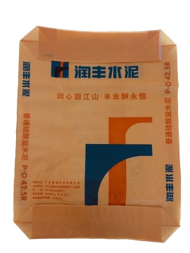 One Layer Knit Plastic Material Building Material Bag