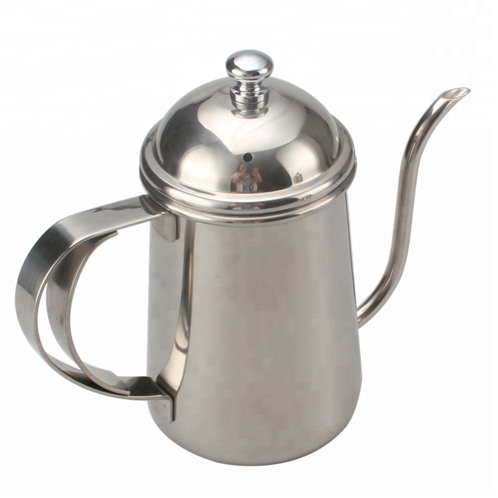Über den Tropfkessel Edelstahl mit 1 gießen Pour Over Drip Kettle Stainless Steel With 1