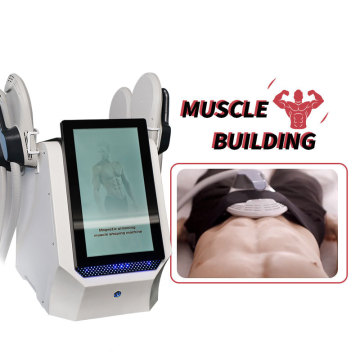 Tesla 4 Handles Loss Weight EMS Sculpting Machine