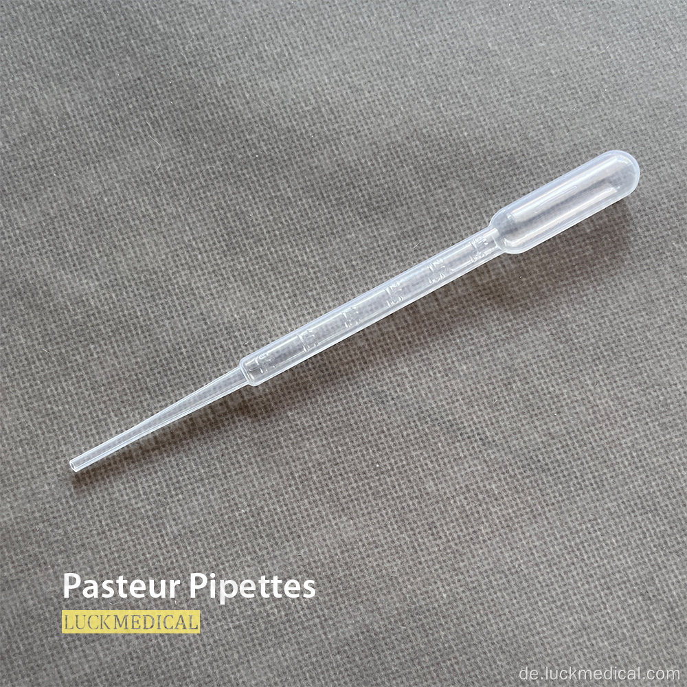 3ml Pasteur -Pipetten steril