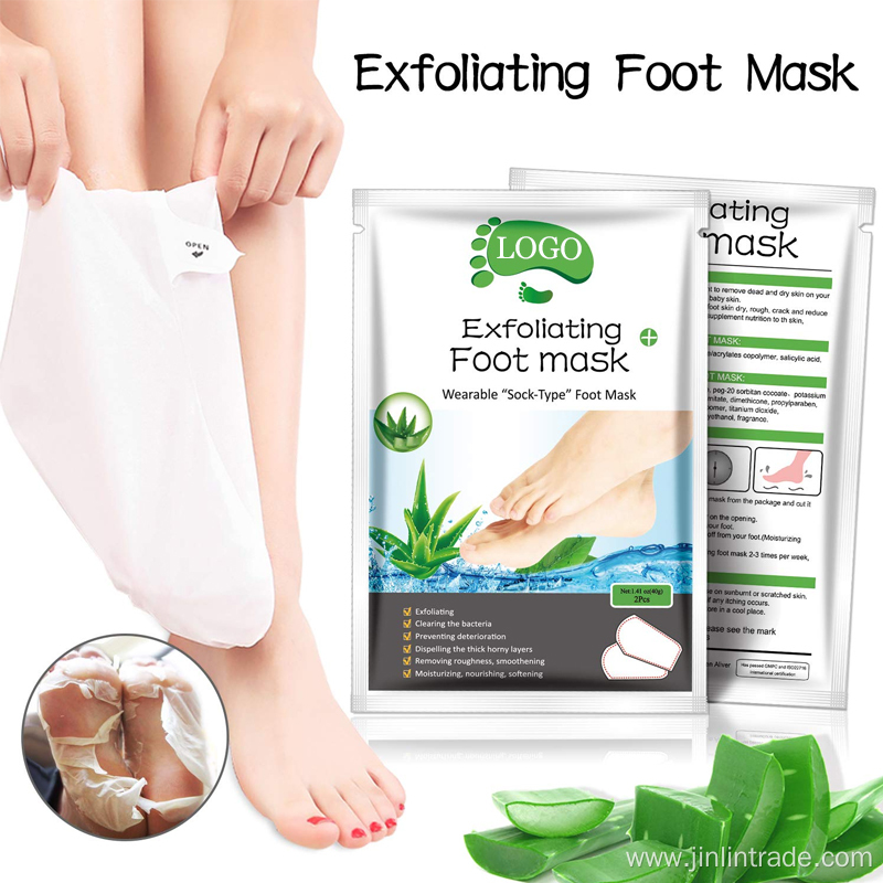 exfoliating foot peel mask remove dead skin thoroughly