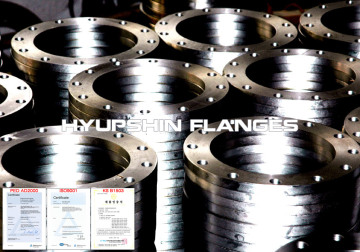 Plate flange flat face PLFF flange FF flange