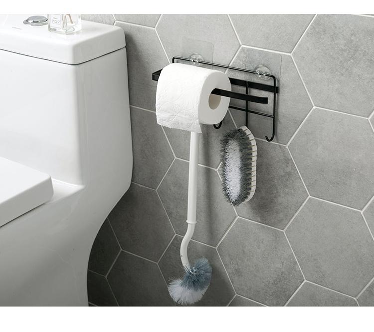 Sorunsuz Demir Havlu ve Rulo Kağıt Rafı Seamless Iron Towel and Roll Paper Rack