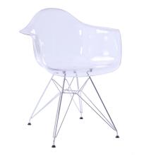 Eames DAR dining plastic transparent replica chairs