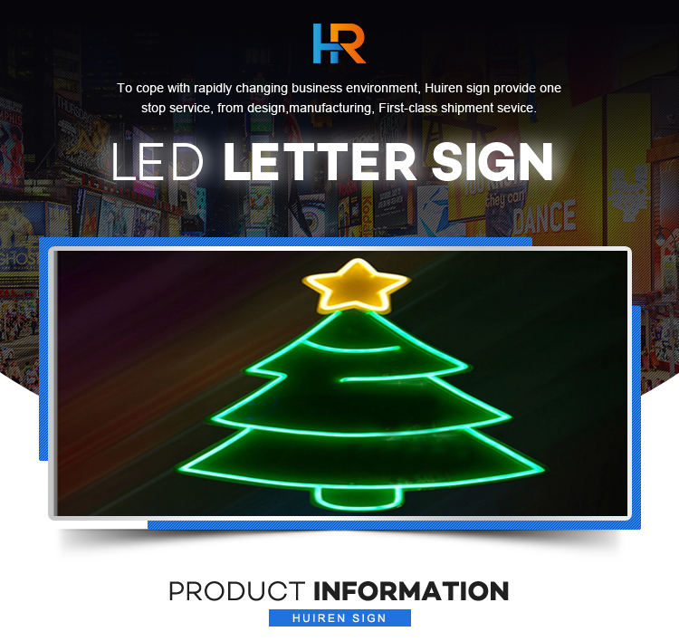 Christmas Tree Neon Sign House Decoration Light Neon Sign Custom Flexible LED Neon Sign