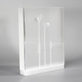 Clear acrylic headphone display