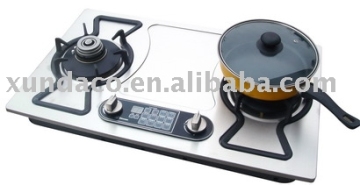 Intelligent built in hob with computer control system