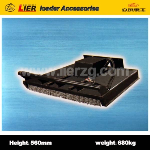 High efficiency loader accessories lawn mower