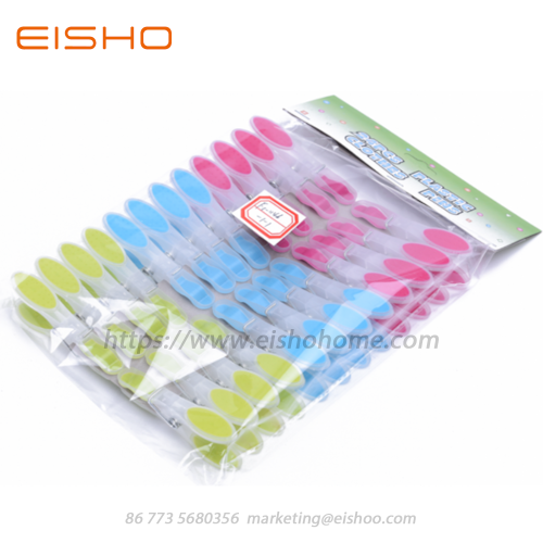 EISHO Plastic Soft Grip Clothes Pegs FC-1146-1-1