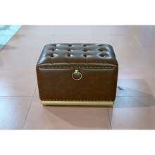 Modern PU Leather Hot Selling Poufs Ottomans