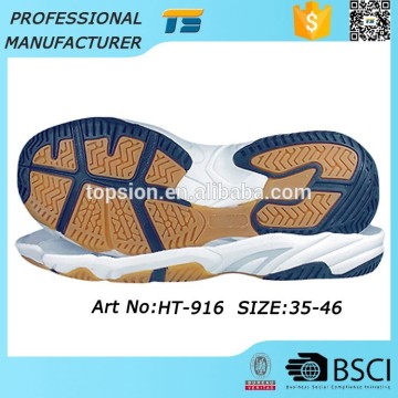 Wholesale Comfortable Shoe Sole Trader Unisex Badminton Eva Rubber Shoe What Is Phylon Orthopedic Sole