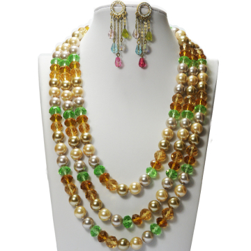 Costume Pearl Beads Jewelry Sets
