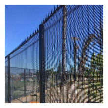 High Security Galvanized Clear Vu 358 Anti-Climb Fence