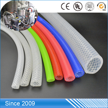 Silicone Braided Tubing Silicone Double Layer Fabric Reinforced Rubber Tube