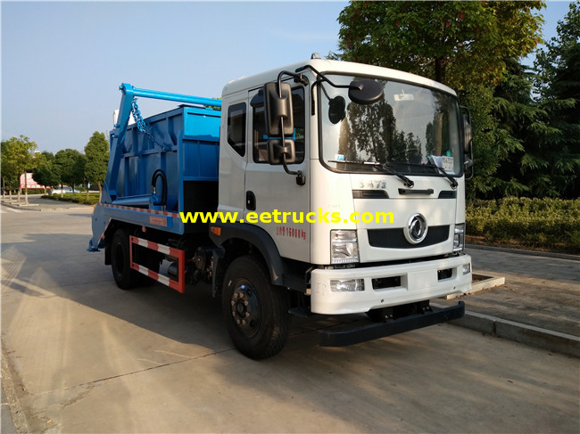 Dongfeng 10m3 Swing Arm Garbage Trucks