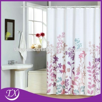 FANCY CUTOM PRINTED CLOTH SHOWER CURTAIN