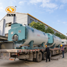 8 ton/h Gas Oil Steam Boiler Condensing