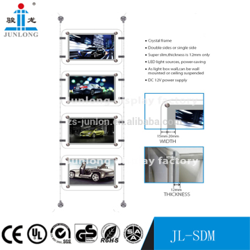 Led car rear window display with led light from Junlon