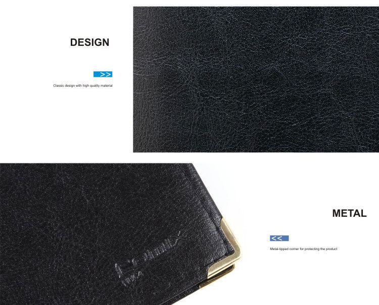 Classic Design Business Material PU 160 Cards Namecard Holder