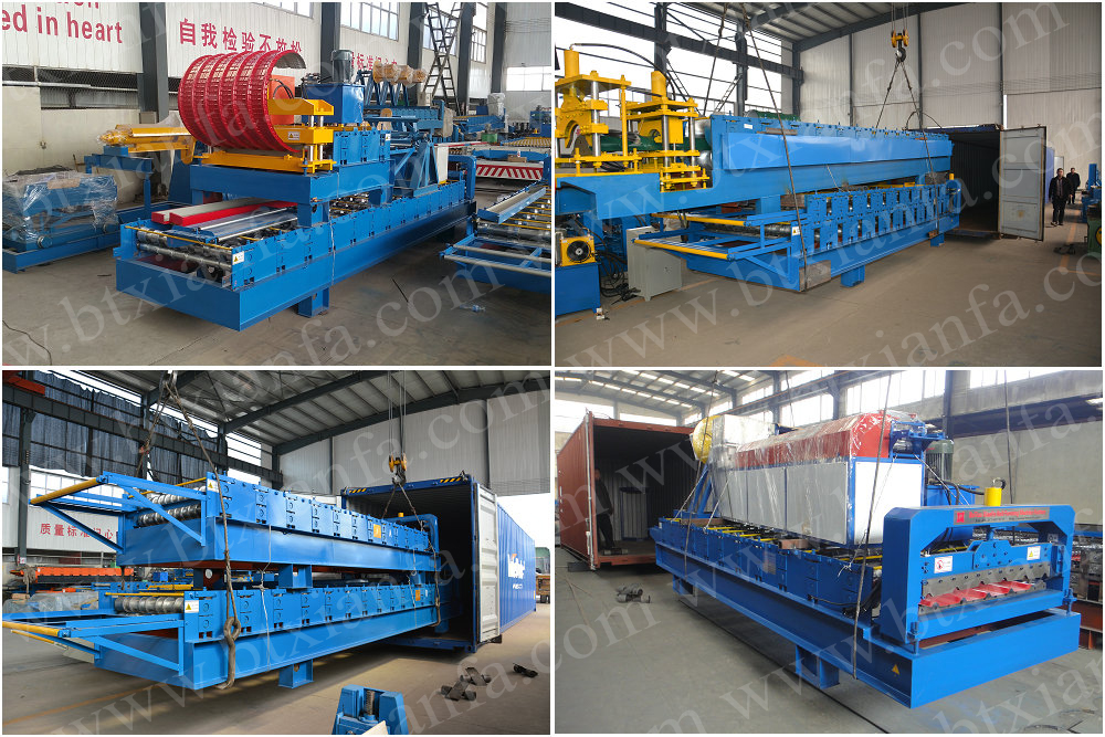 IBR Steel Wall Panel Roll Forming Machine