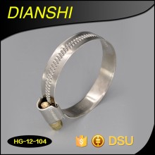 9mm bandwidth worm drive Bridge loaded hose Clamp
