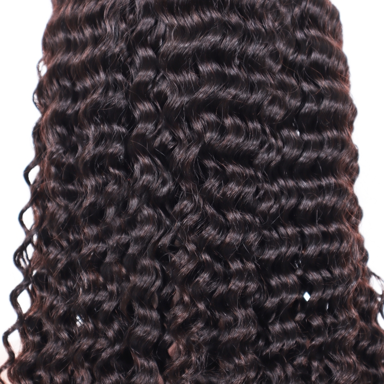 hair extension cuticle aligned Brazilian human hair customized colors jerry curly 13x4 lace front wig