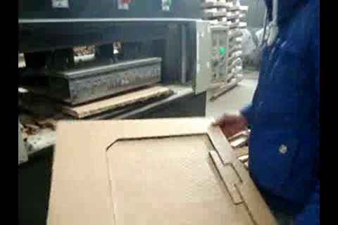 honeycomb paperboard press machine