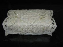 embroidery tissue box cover