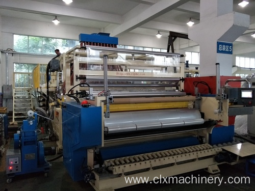 LLDPE Co-Extrusion Plastic Cast Film Machine