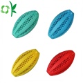 Rugby Chew Toys Tooth Silicone Training Balls