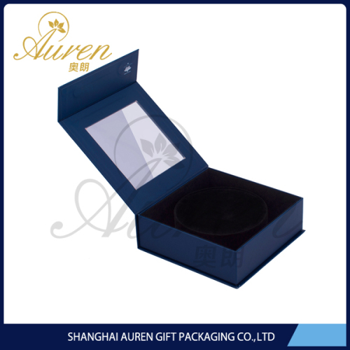 Custom high-class packing box with clear window