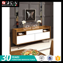 wood cupboard design / wood kitchen cabinet / wood side cabinet design H-829