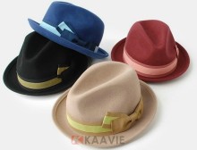 ladies party winter fashion wool fedora cap 2017 new meek era