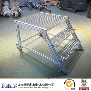 Mobile Aluminium Step Stools for Factory