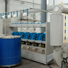 DREF Structure Friction Spinning Machine for Mop Cotton Yarn Production