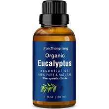 Lebo ya Kibinafsi ya Kikaboni 100% Mchanganyiko wa Mchanganyiko wa Asili Eucalyptus Mafuta Muhimu kwa Bidhaa za Huduma ya Afya Bei ya Bulk 10ml