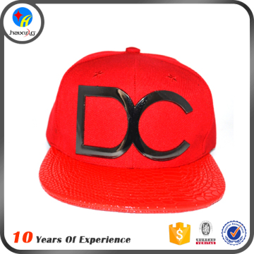 Haixing Design Custom Metal Logo Snapback Hats