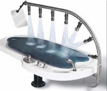 Best Selling Hydrotherapy Back Water Massage Salt Bath Massage Bed