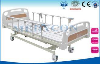 Foldable Patients Medical Hospital Beds ABS Cover Mattress