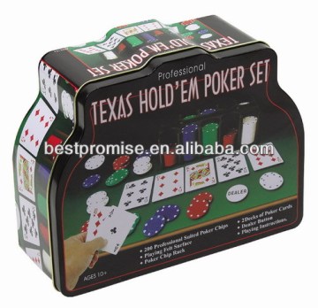 200pcs Poker Chips Set in Tin box