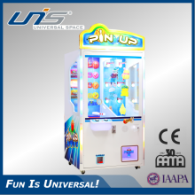 UNIS Pin up Hot Sale Toy Machine Game Prize Vending Machine Skill Crane Game Winning Arcade Games For Shopping Mall