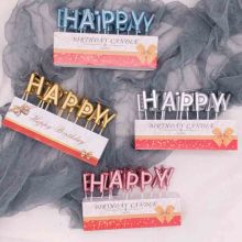 Hotale High Quality Letter Birthday Cake Candle