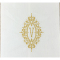 Dinner Napkins White Linen handkerchief embroidery