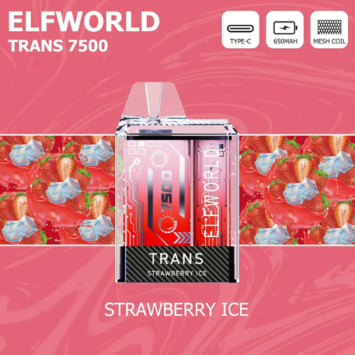 Elf World 7500 puffs 2% 5% new cheap