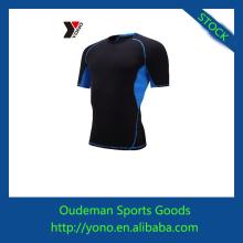 Top quality running workout compression shirt cool-dry armour