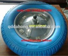 wheelbarrow pu foam solid tire 13x3.25-8