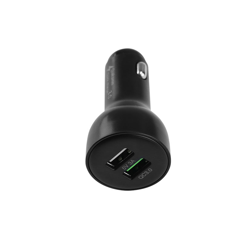 Adaptador de cargador de coche USB dual QC3.0