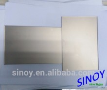 SINOY Decorative Bronze Etched Mirror, Bronze Frosted Mirror, Acid Etched Bronze Mirror