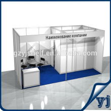 Exhibition stand shell scheme booths with trade show booth spotlights, portable kiosk booth exhibition booth