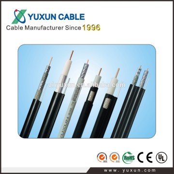 cable factory 75ohm and 50ohm rg series coax cable types